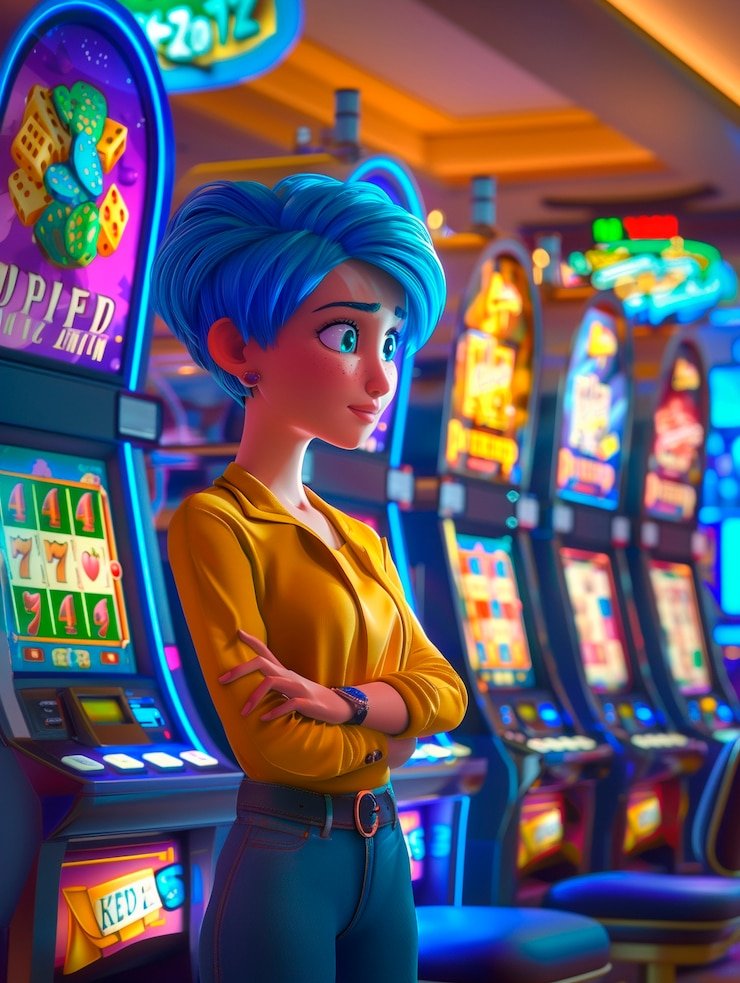 Dealer profesional bosbobet88 yang siap melayani di meja blackjack, roulette, dan baccarat